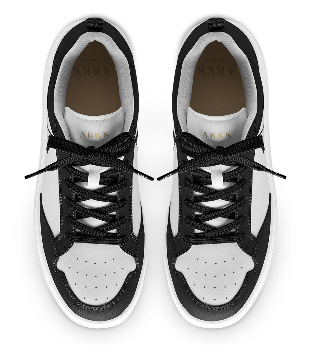 ARKK Collection Visuklass Leather Stratr65 | White Jet Black | Men Visuklass